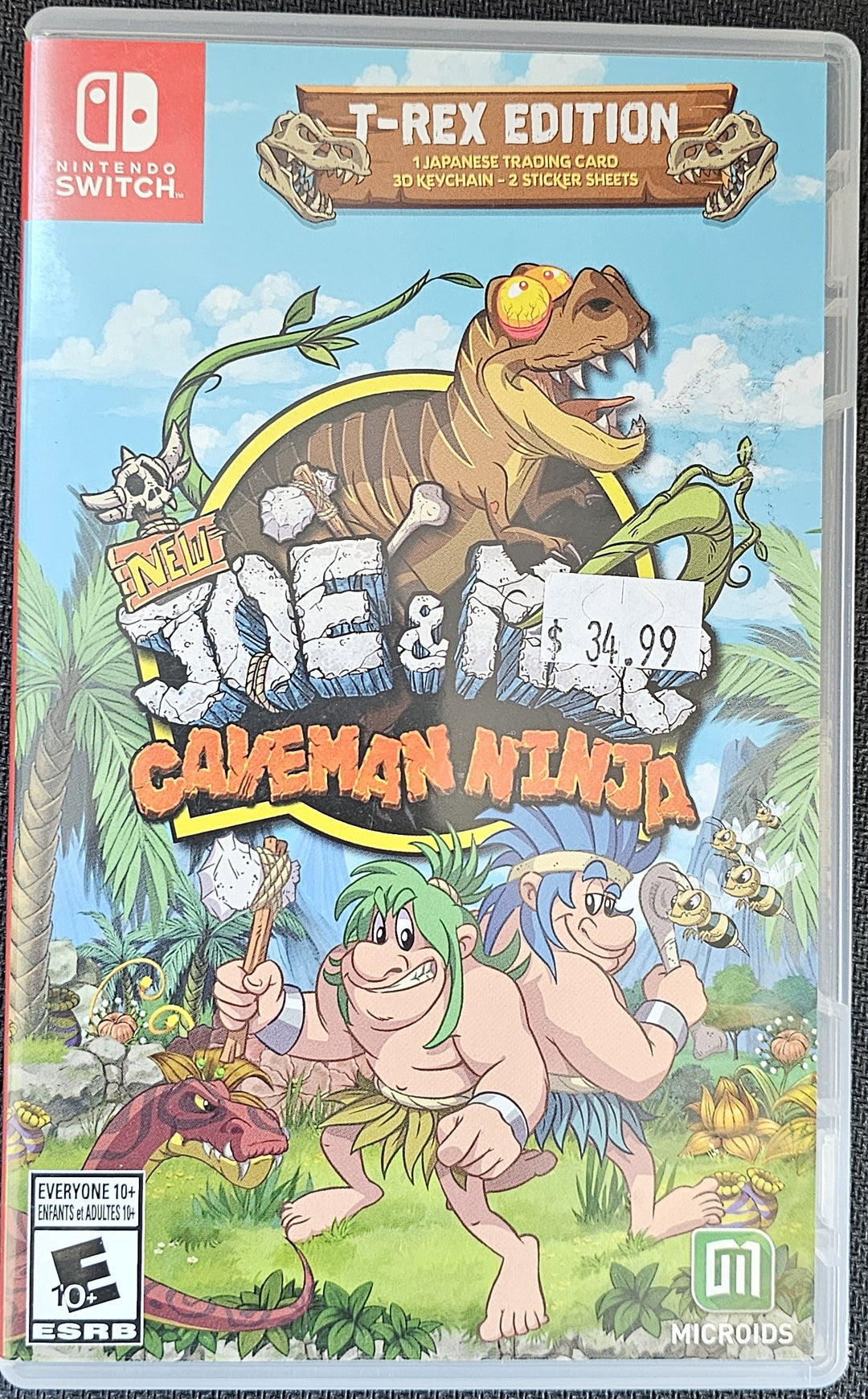 New Joe & Mac: Caveman Ninja - Switch SD1945