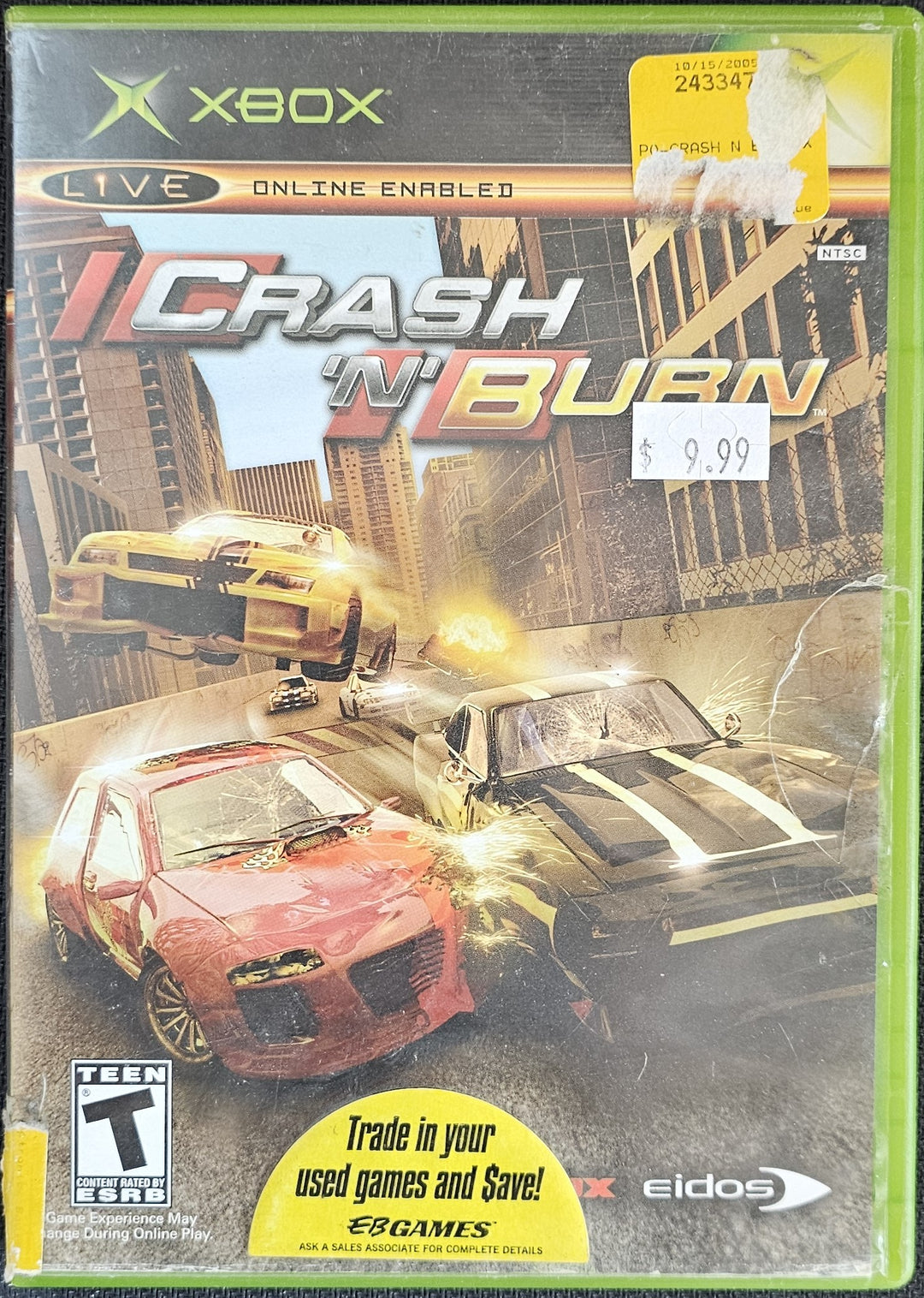 Crash 'N' Burn - Original Xbox SD1234