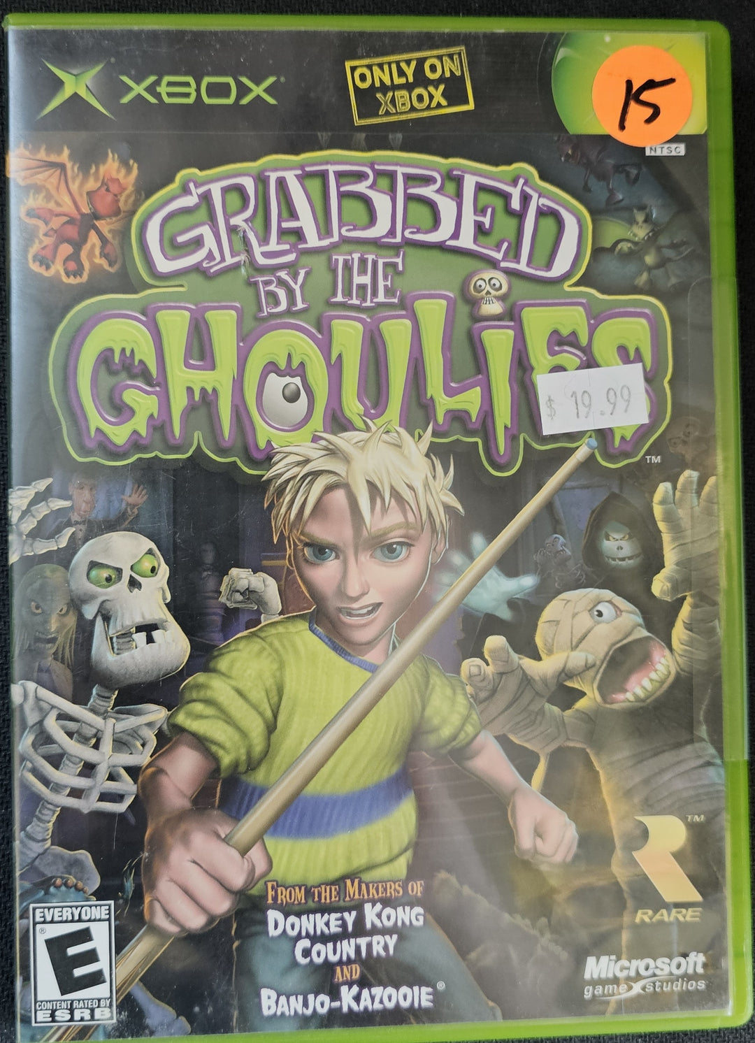 Grabbed By the Ghoulies - Original Xbox SD1234