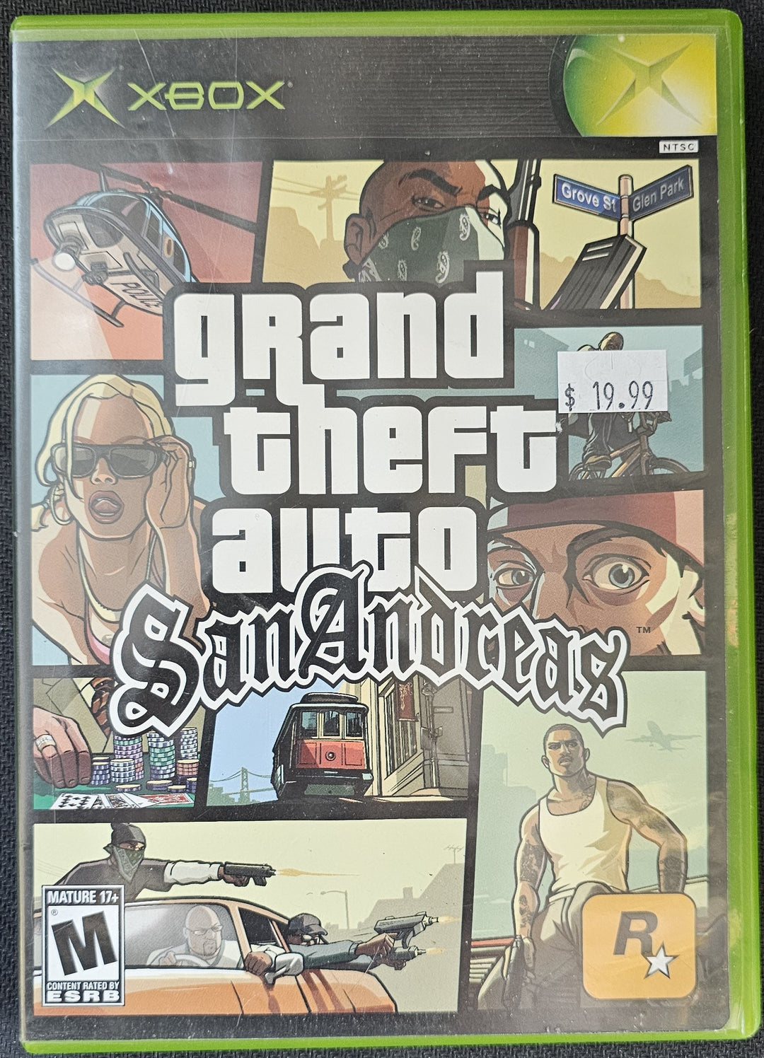 Grand Theft Auto: San Andreas - Original Xbox SD1234