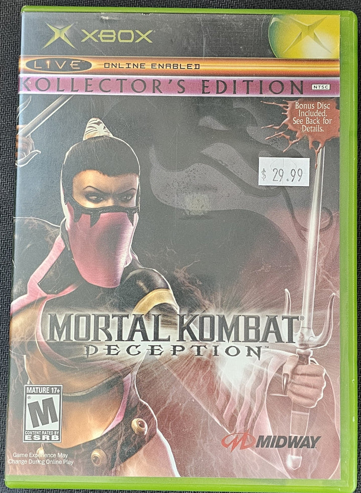 Mortal Kombat: Deception - Original Xbox X41125