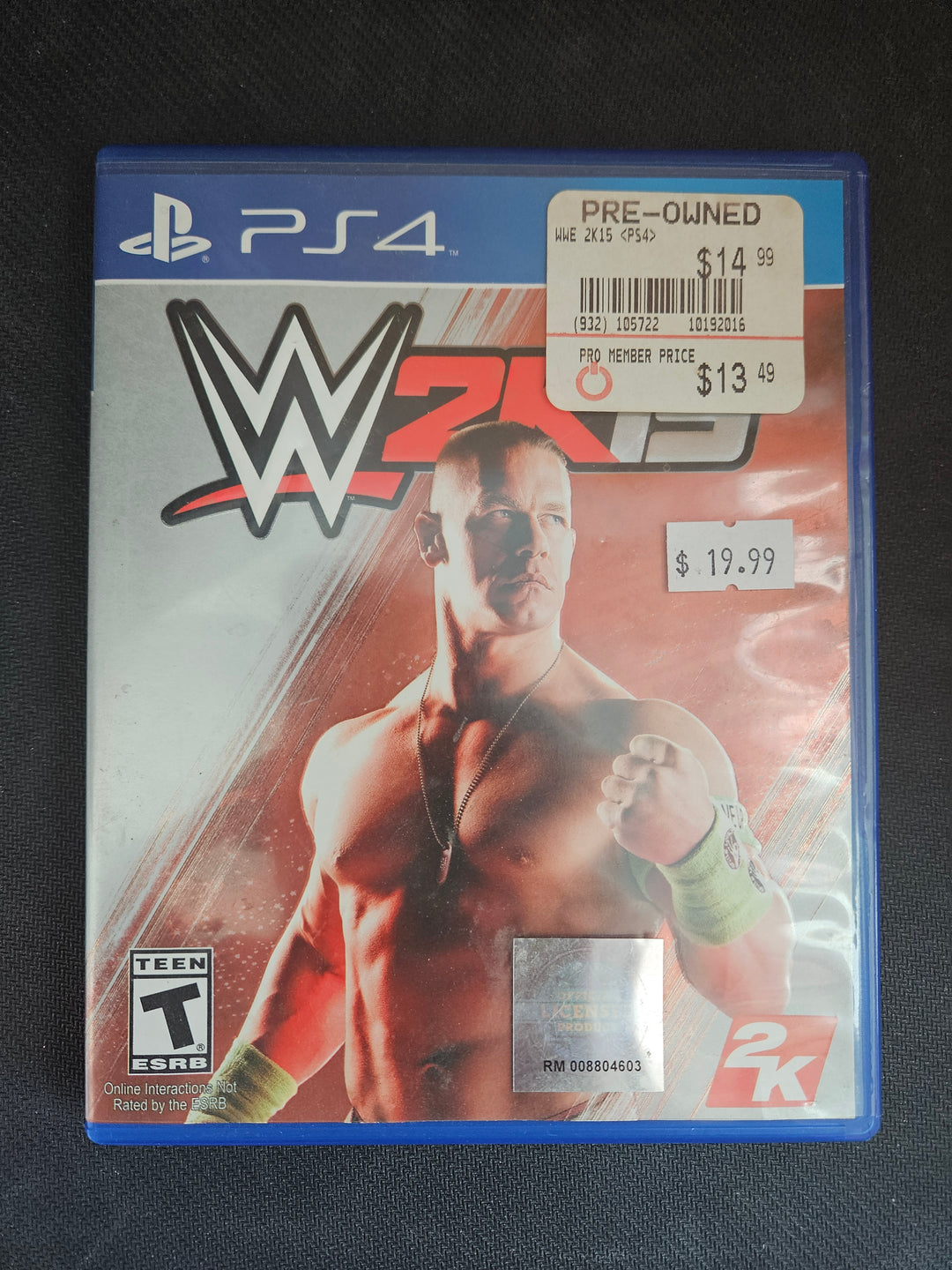 WWE 2K15 - PS4 GS2299
