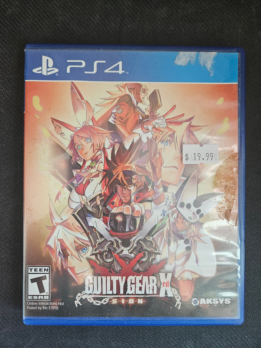 guilty gear xrd ps4 Guilty Gear Xrd Sign
