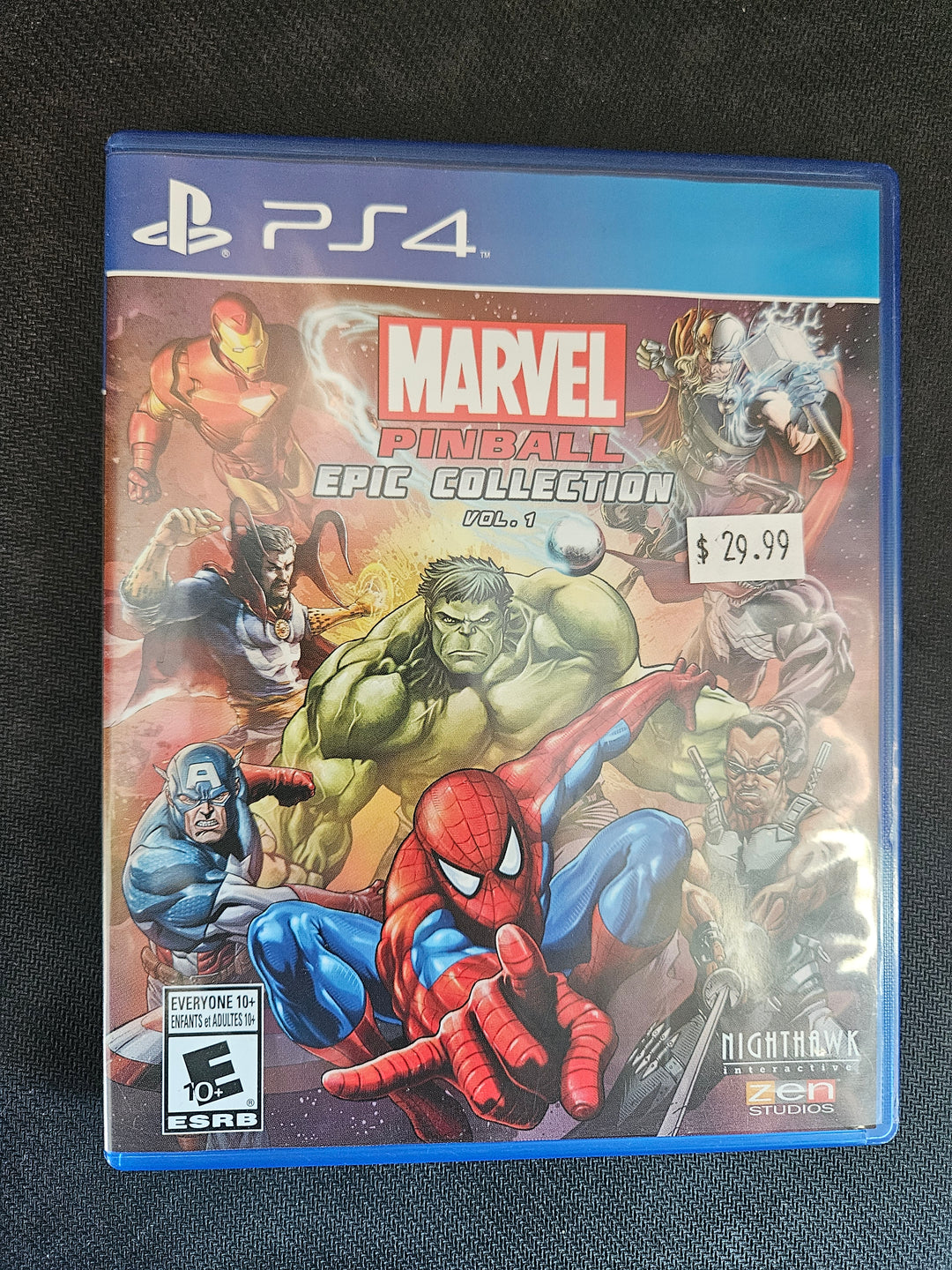 Marvel Pinball Epic Collection Vol 1 - PS4 GS2299