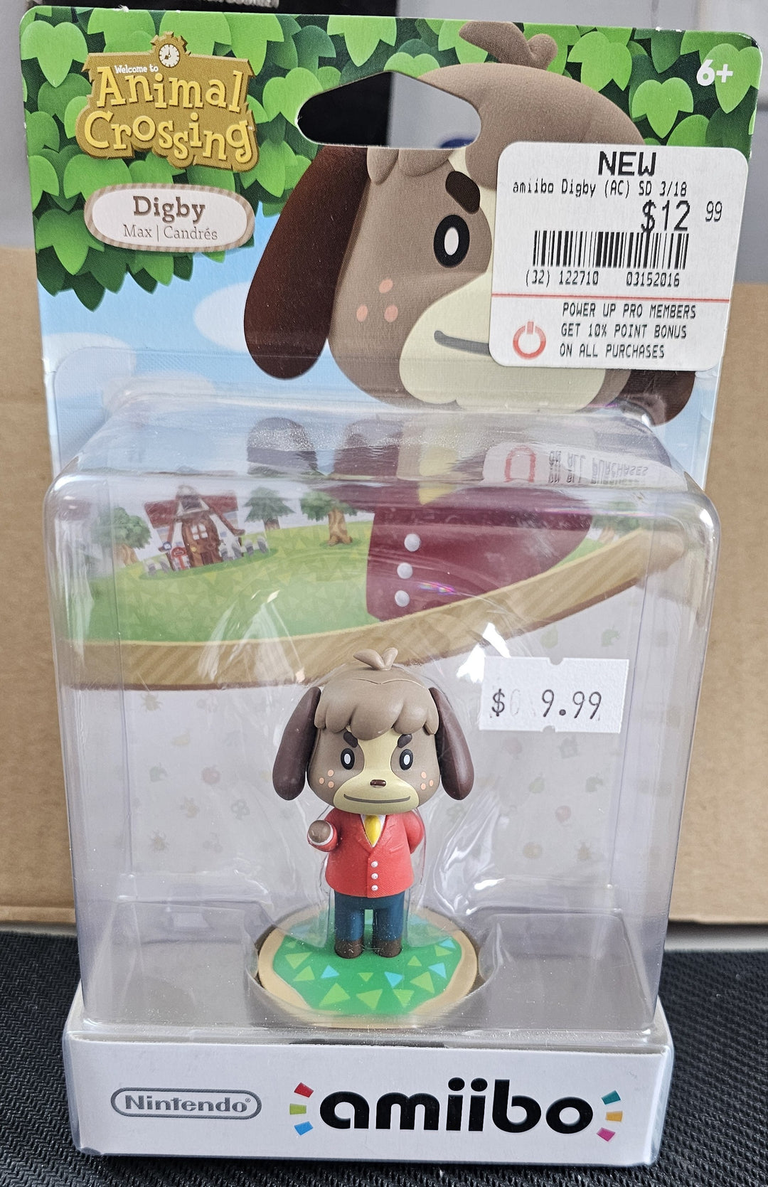 Digby Amiibo - Animal Crossing SD3030