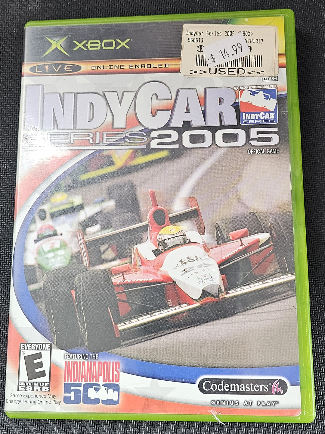 IndyCar Series 2005 - Original Xbox SD1234