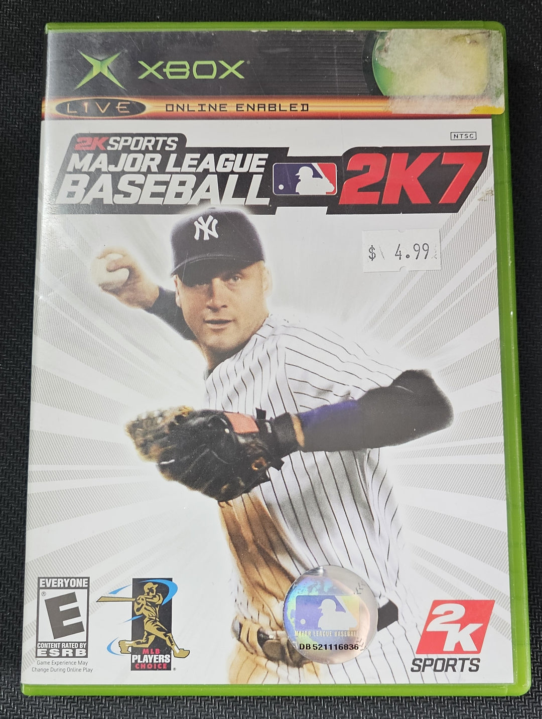 Major League Baseball 2K7 - Original Xbox SD1234