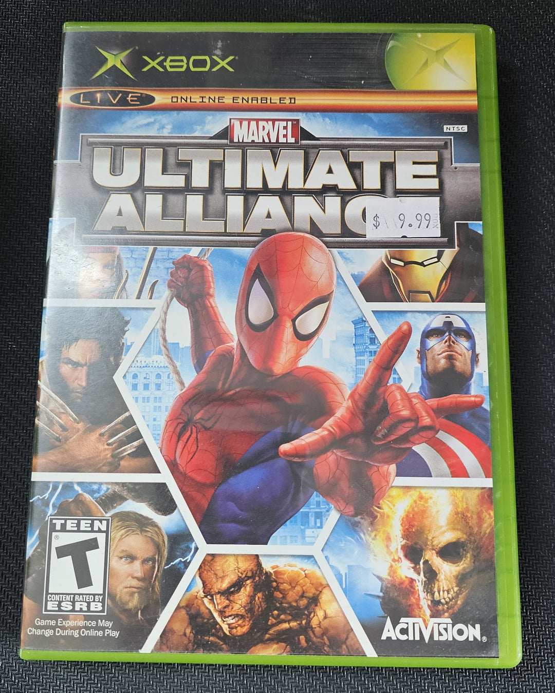 Marvel: Ultimate Alliance - Original Xbox SD1234