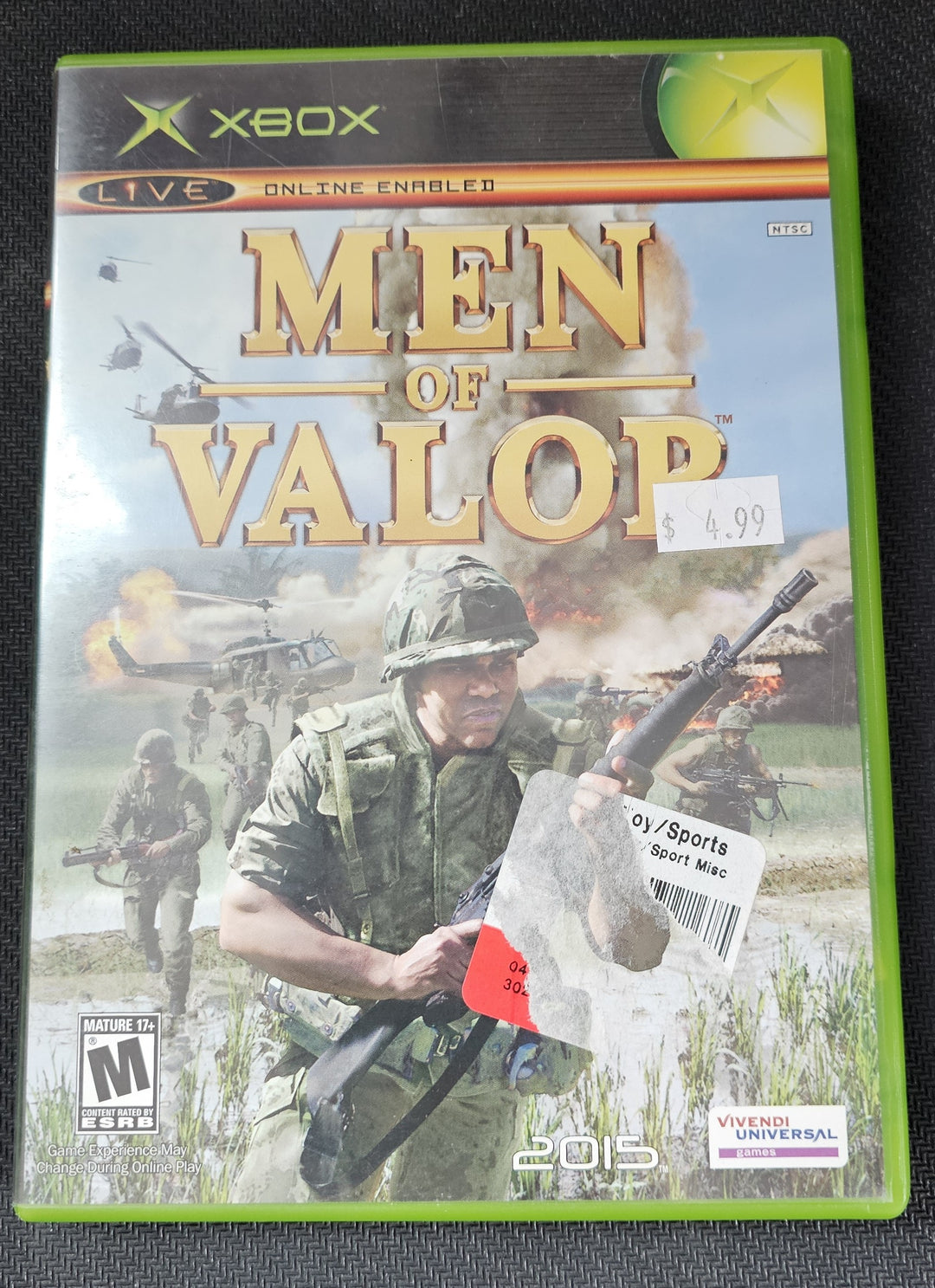 Men of Valor - Original Xbox SD1234