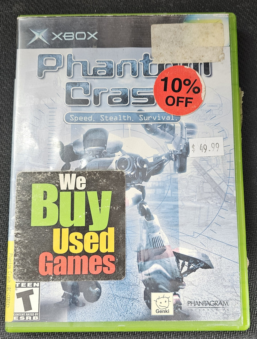 Phantom Crash - Original Xbox SD12345