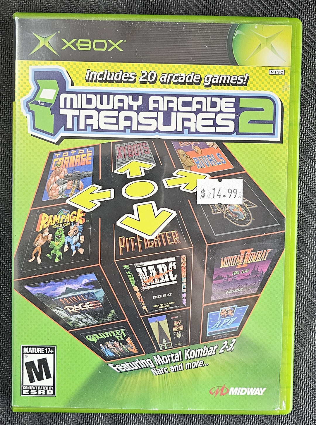 Midway Arcade Treasures 2 - Original Xbox SD1234