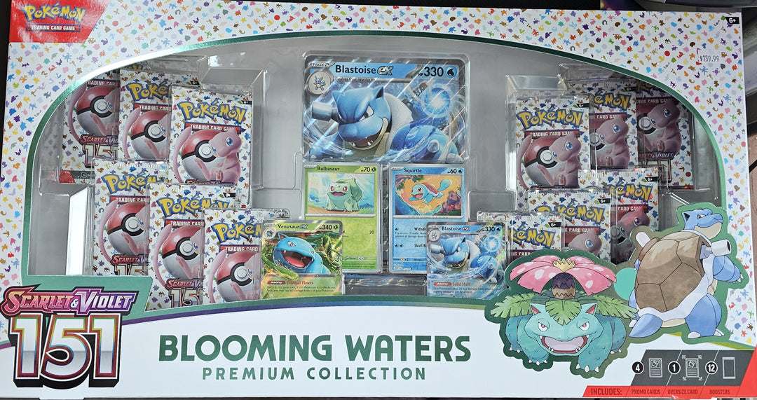 Pokemon TCG: Blooming Waters 151 Premium Collection