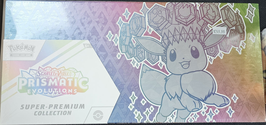 Pokemon TCG: Scarlet & Violet—Prismatic Evolutions Super-Premium Collection (1 Per Person) Pick Up Only