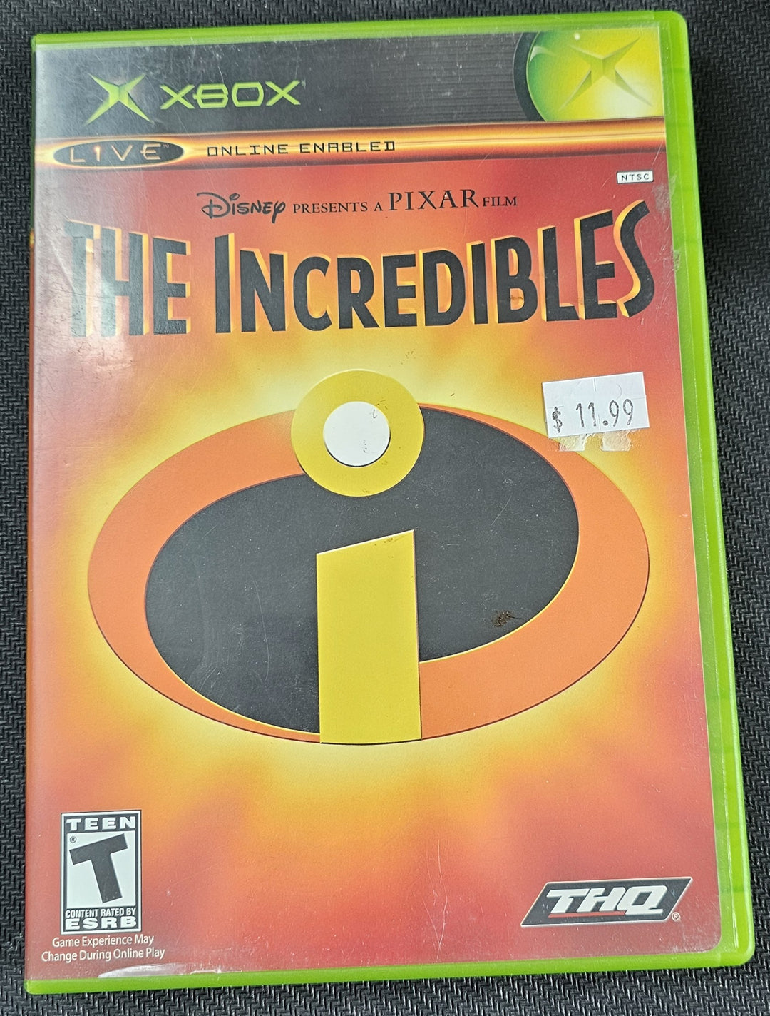 Disney/Pixar The Incredibles - Original Xbox SD1234