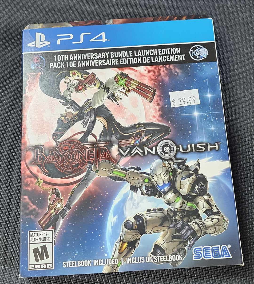 Bayonetta & Vanquish 10th Anniversary Bundle - PS4 SD0045