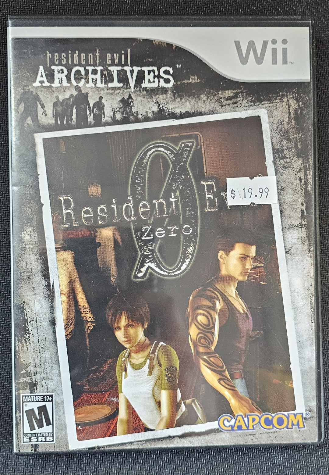 Resident Evil Archives: Resident Evil Zero - Wii SD1939