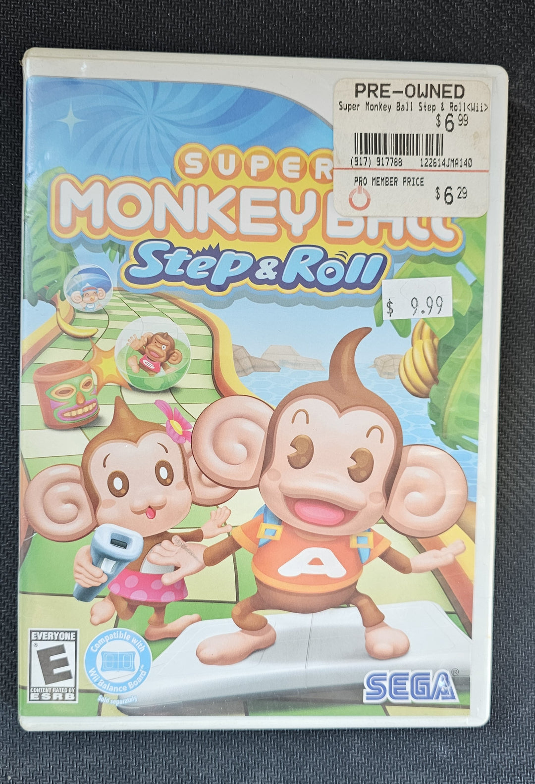 Super Monkey Ball Step & Roll - Wii SD1939