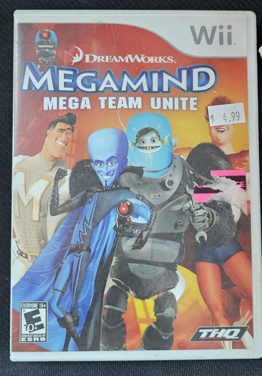 MegaMind: Mega Team Unite - Wii DS1939