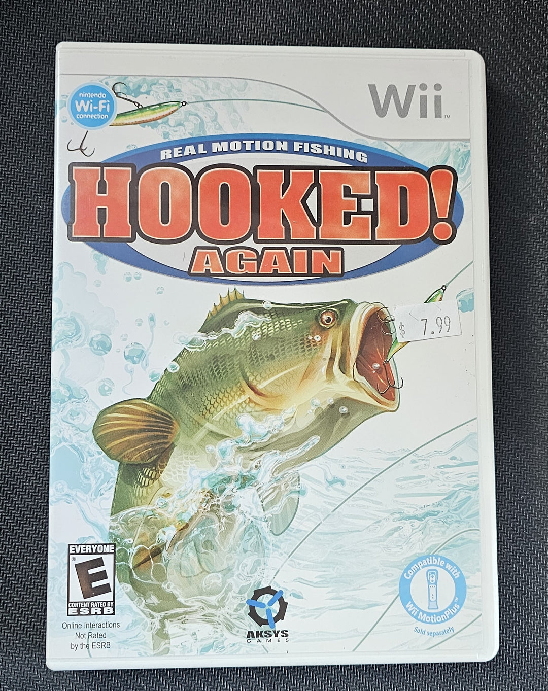 Hooked! Again: Real Motion Fishing - Wii SD1939