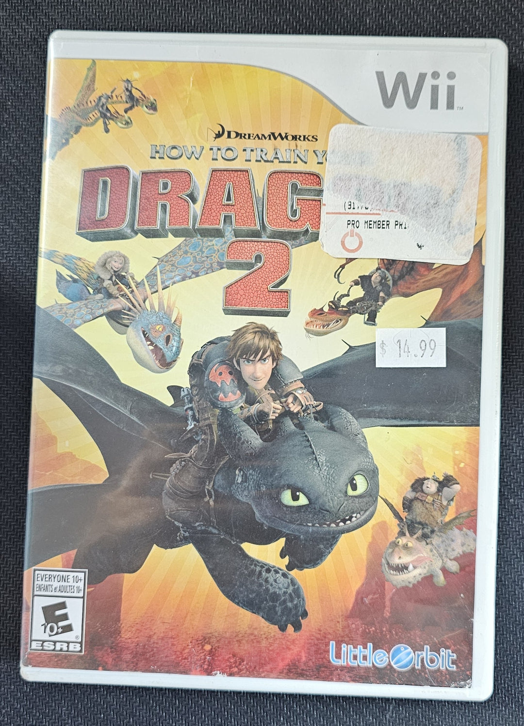 How to Train Your Dragon 2 - Wii SD1939