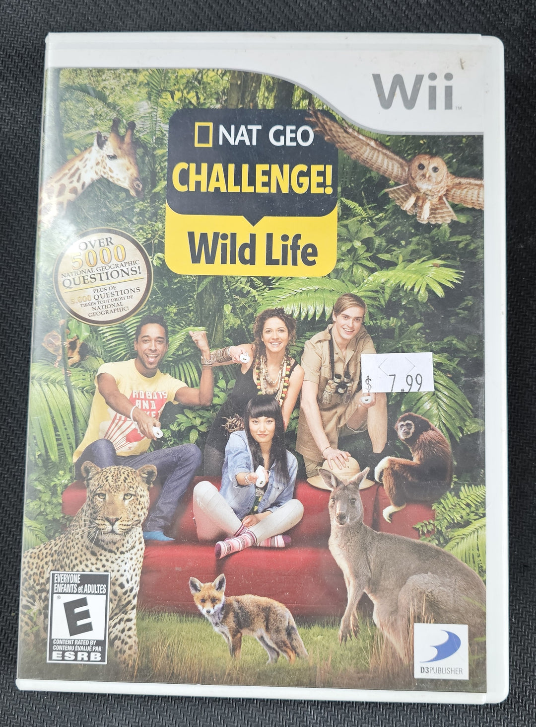 Nat Geo Challenge! Wild Life - Wii SD1939