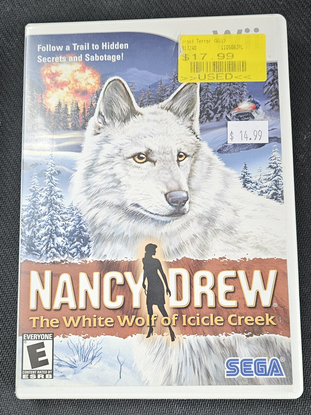Nancy Drew: The White Wolf of Icicle Creek - Wii SD1939