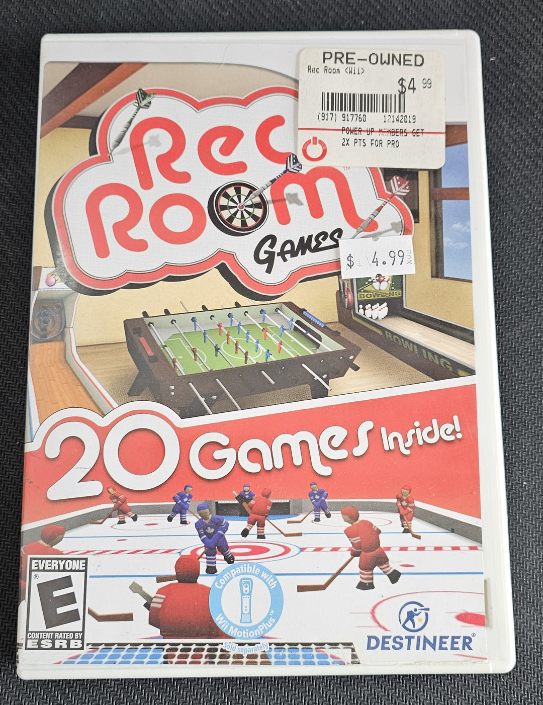Rec Room Games - Wii SD1939