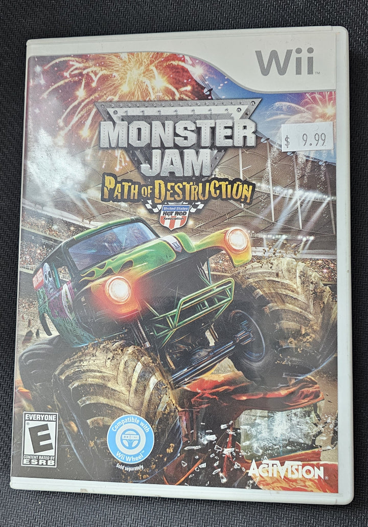 Monster Jam Path of Destruction - Wii SD1939