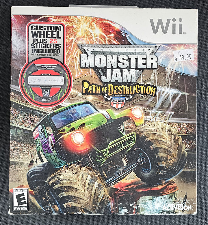 Monster Jam Path of Destruction - Wii SD1939