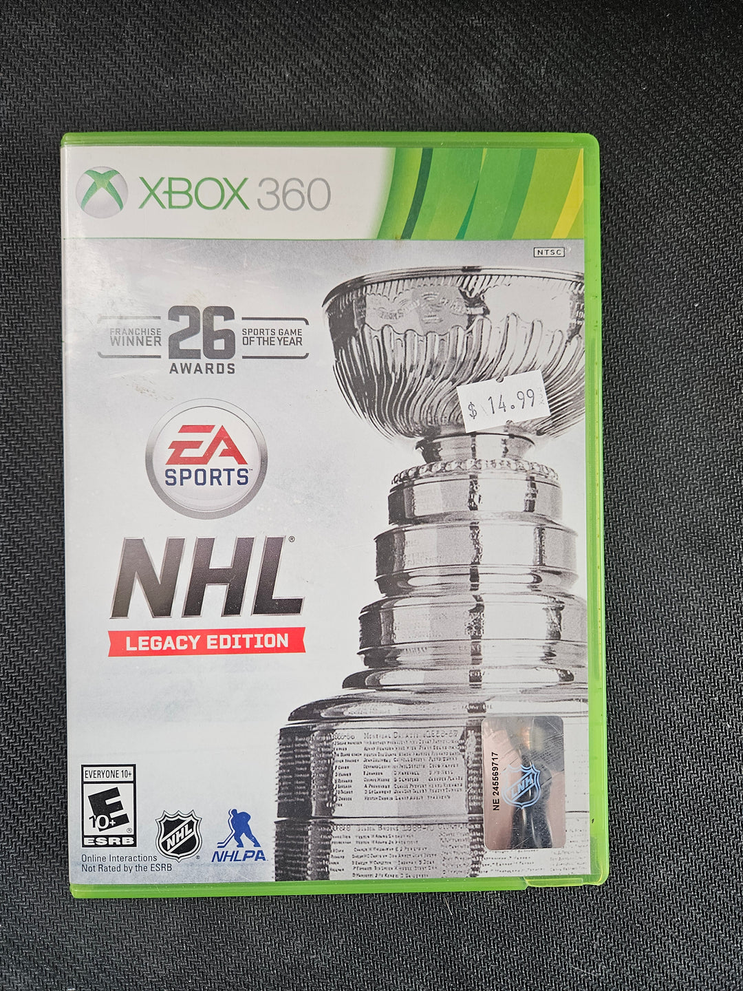 NHL Legacy Edition - Xbox 360 GS5225