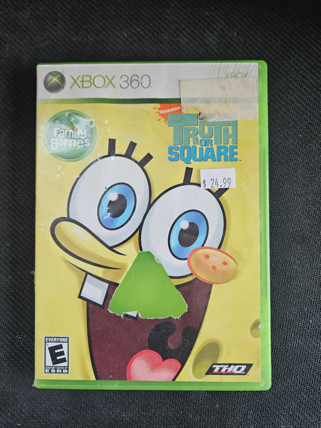 SpongeBob's Truth or Square - Xbox 360 GS5225