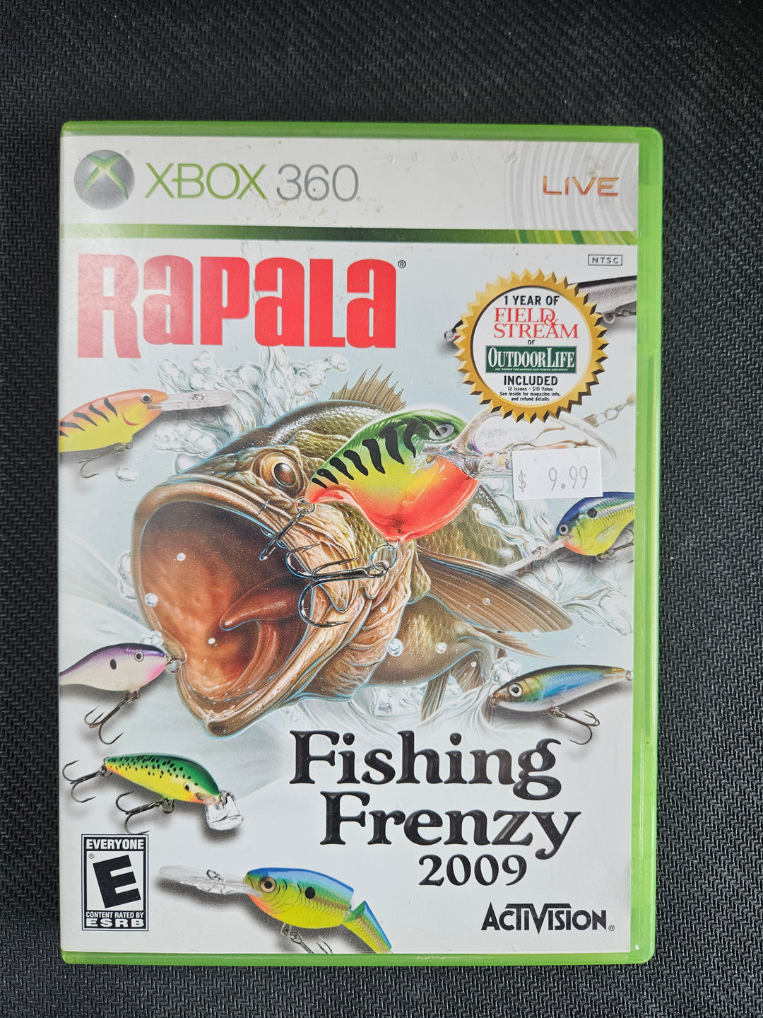 Rapala Fishing Frenzy 2009 - Xbox 360 GS5225