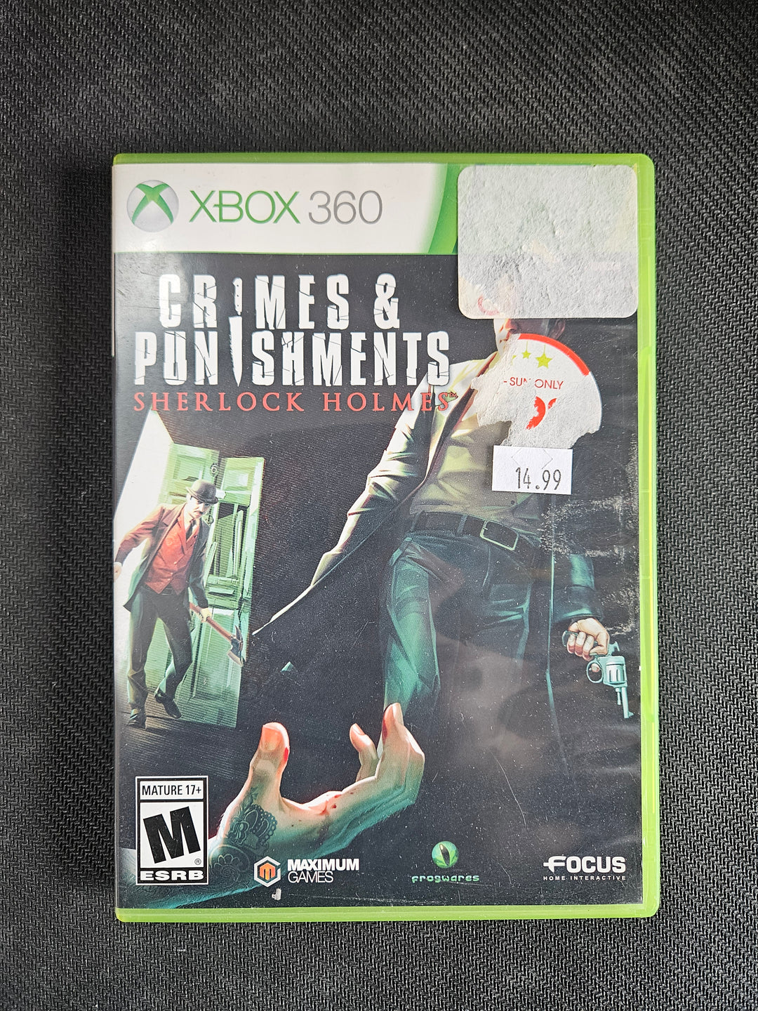 Sherlock Holmes: Crimes & Punishments - Xbox 360 GS5225