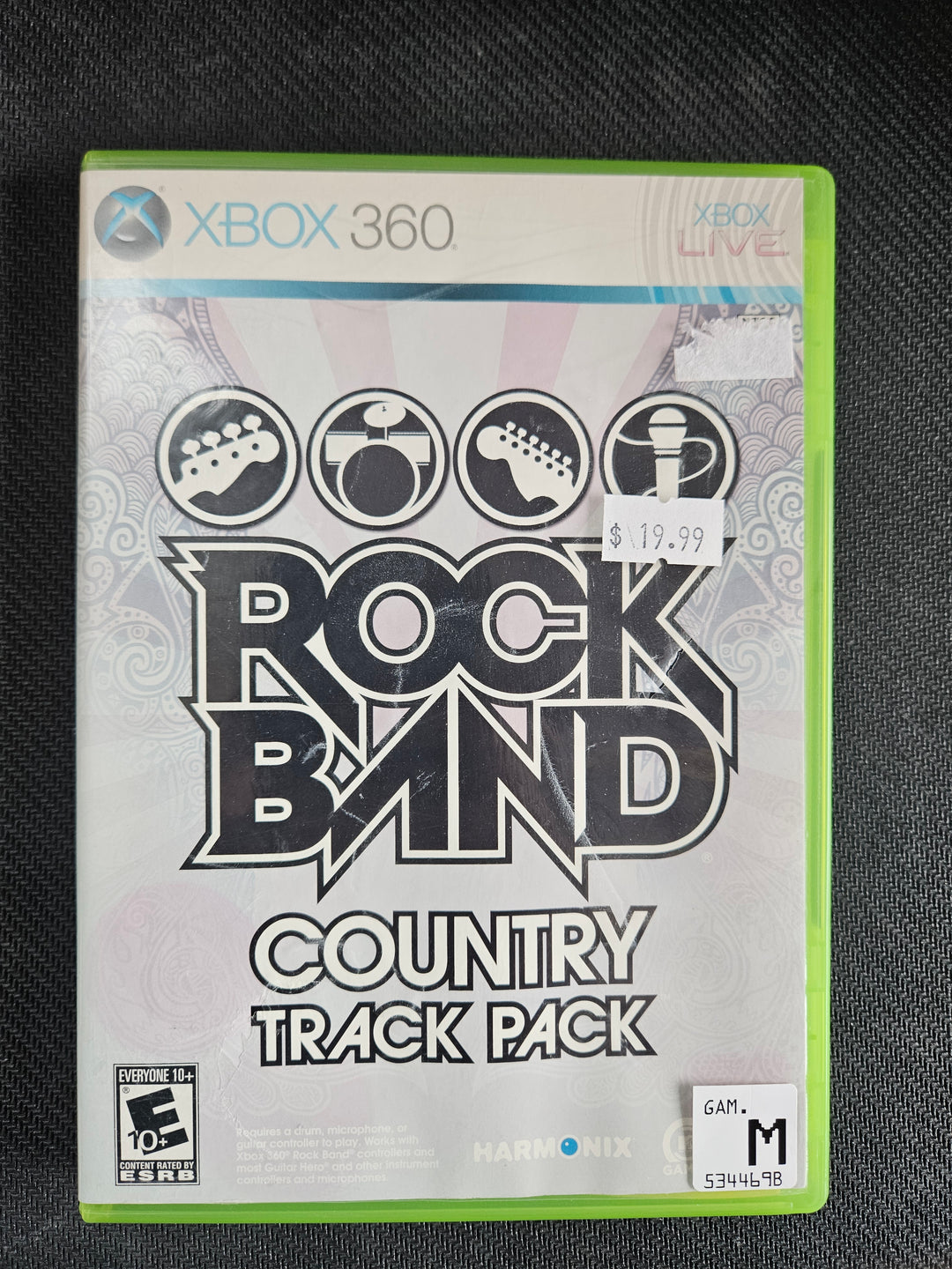 Rock Band Country Track Pack - Xbox 360 GS5225