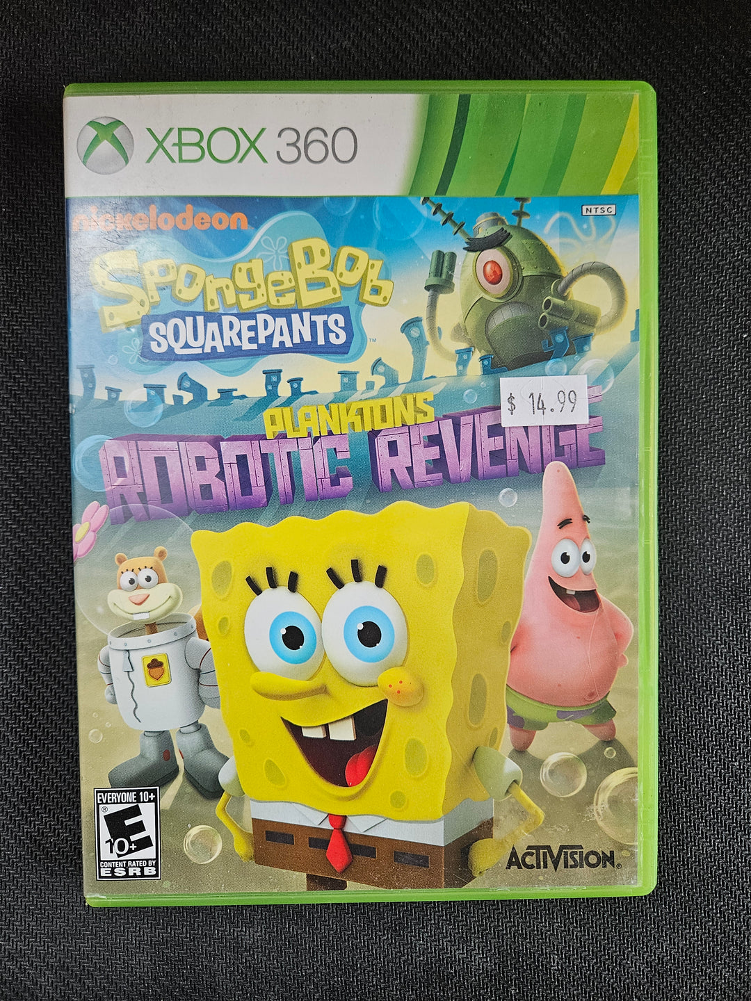 SpongeBob SquarePants: Plankton's Robotic Revenge - Xbox 360 GS5225