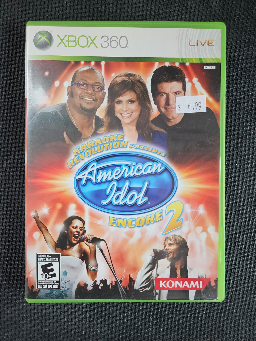 Karaoke Revolution Presents: American Idol Encore 2 - Xbox 360 GS5225