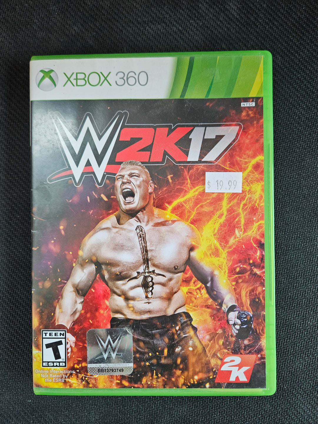 WWE 2K17 - Xbox 360 GS5225