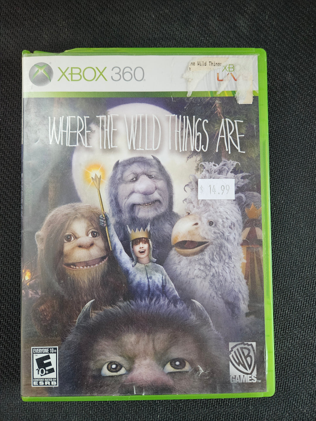 Where the Wild Things Are - Xbox 360 GS5225