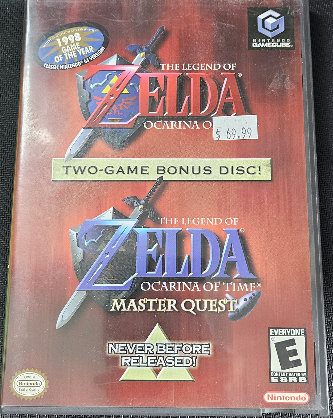 The Legend of Zelda: Ocarina of Time + Master Quest  - Gamecube SD0762