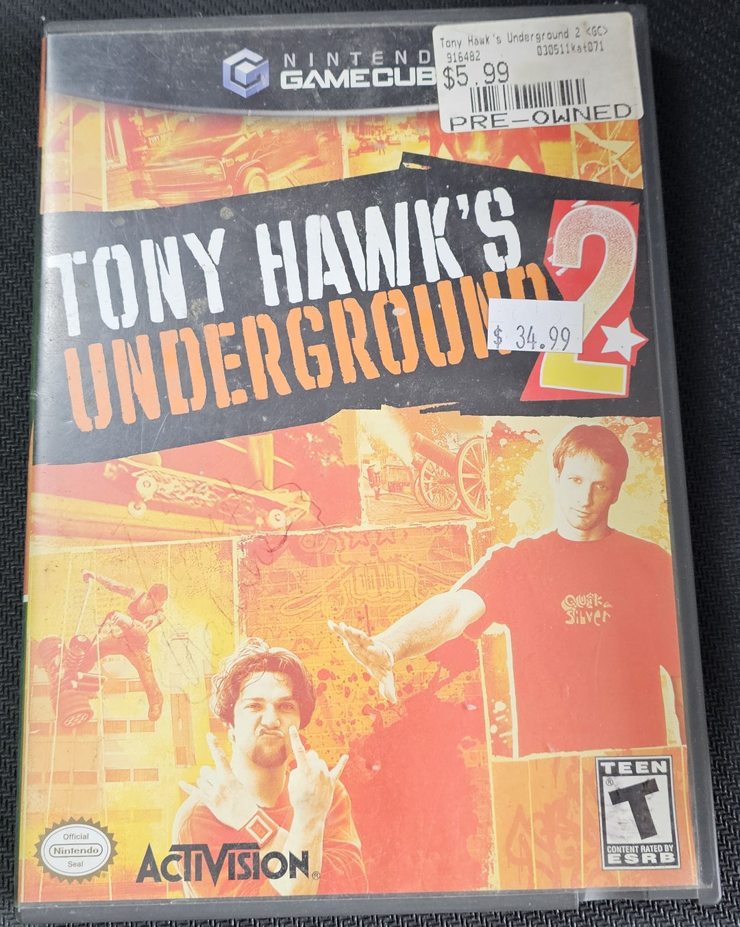 Tony Hawk's Underground 2 - Gamecube SD0762