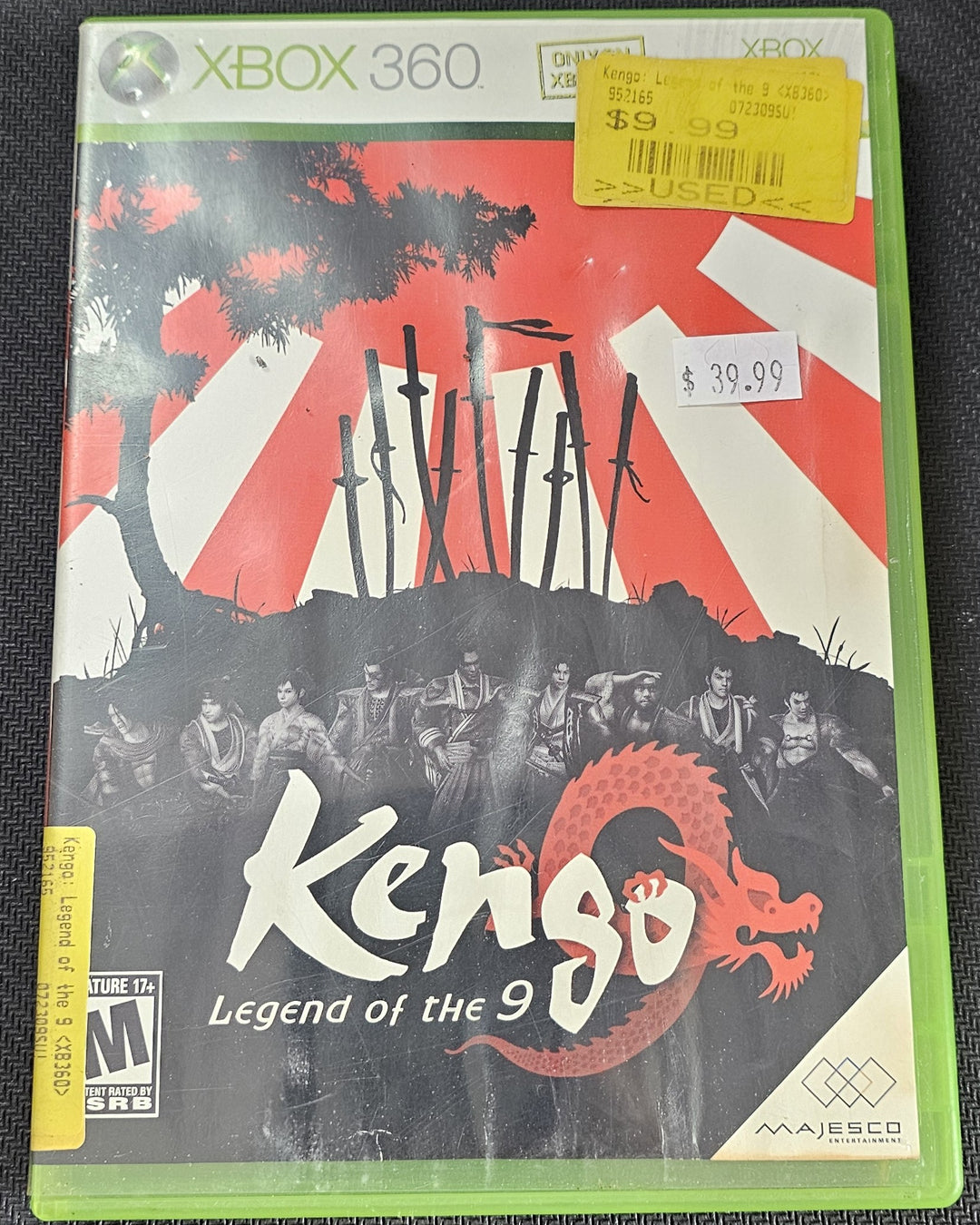 Kengo Legend of the 9 - Xbox 360 SD0360