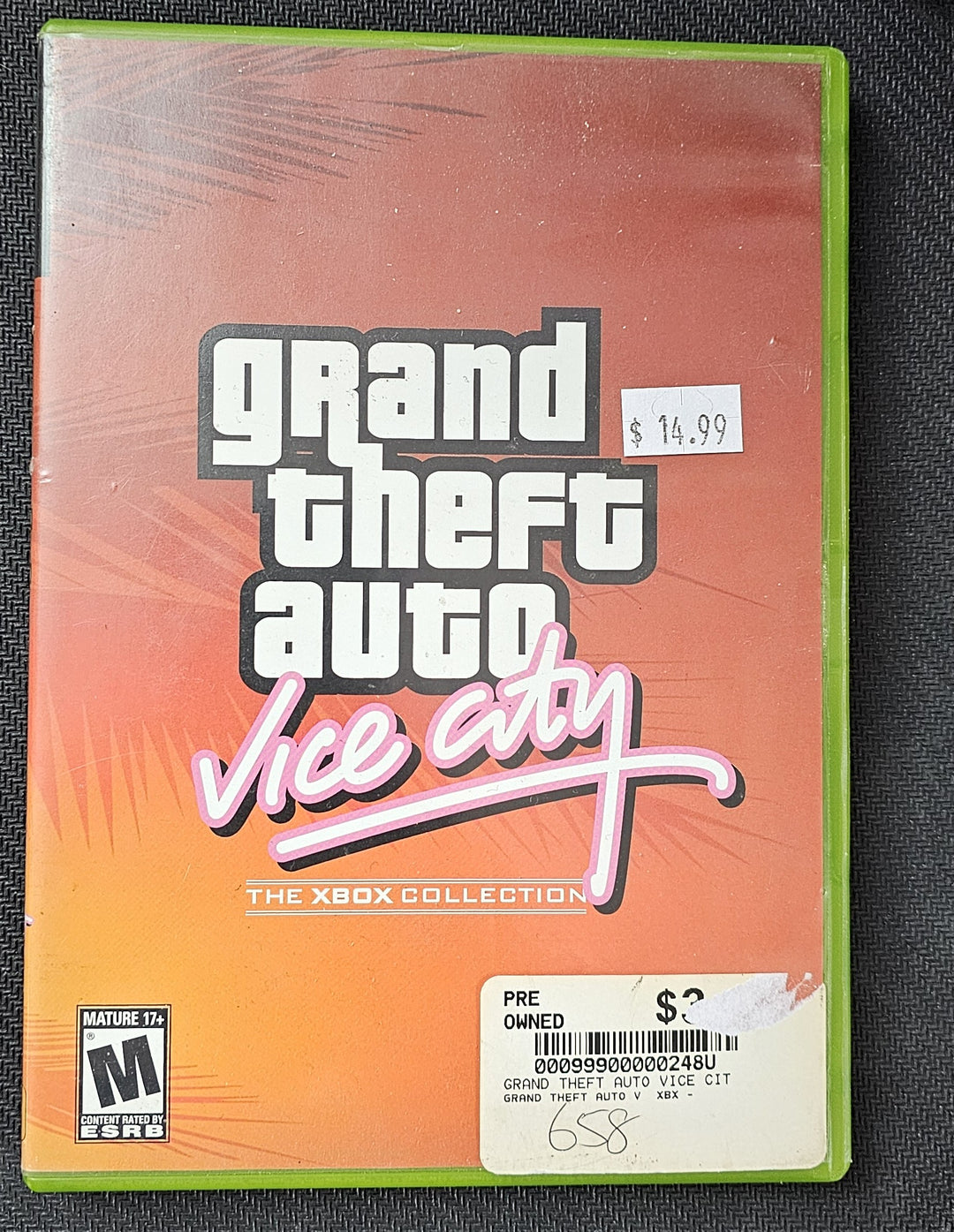Grand Theft Auto: Vice City - Original Xbox SD1234
