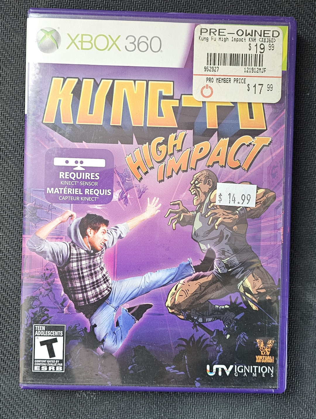 Kung-Fu High Impact - Xbox 360 SD0360