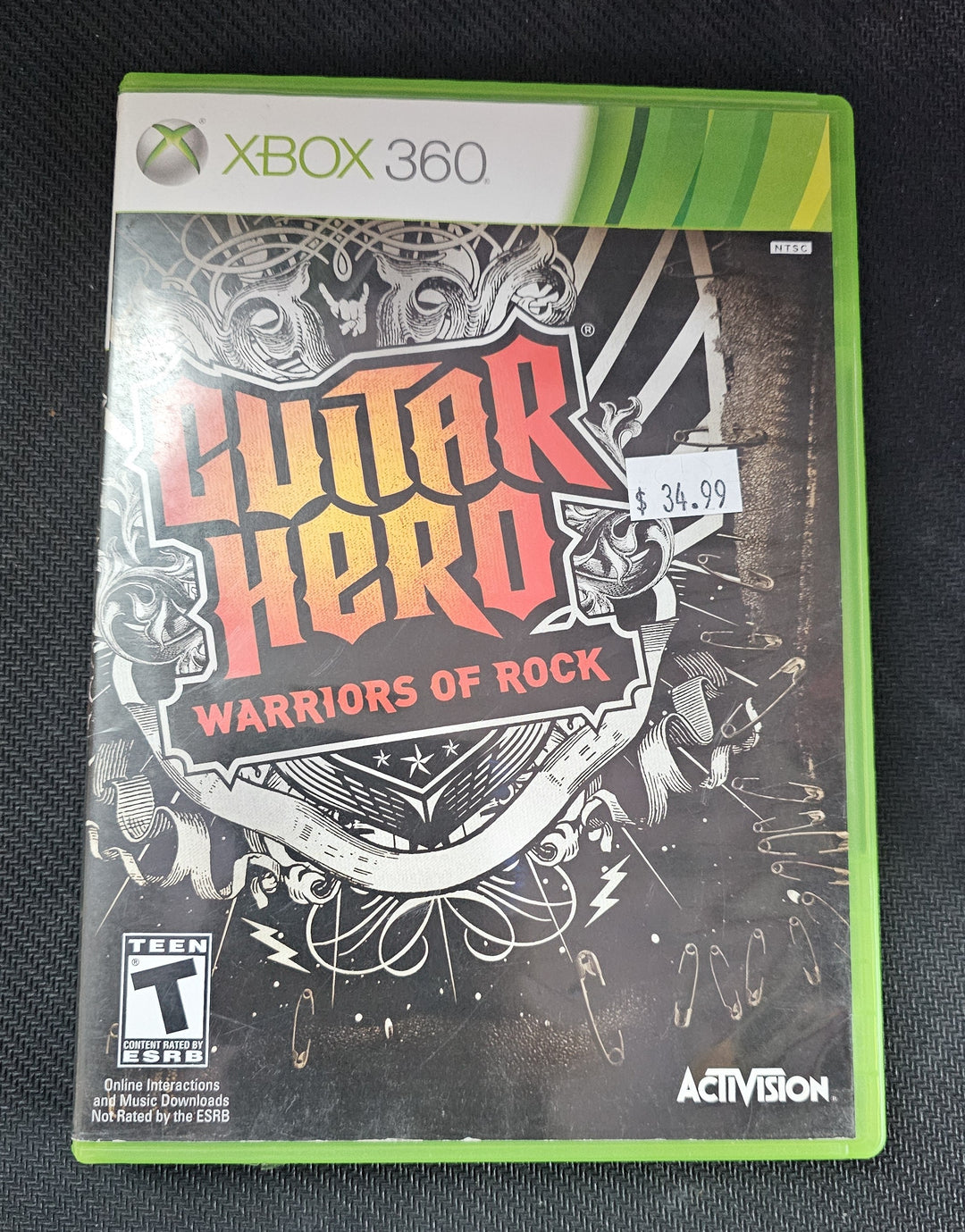 Guitar Hero: Warriors of Rock - 360 SD0360