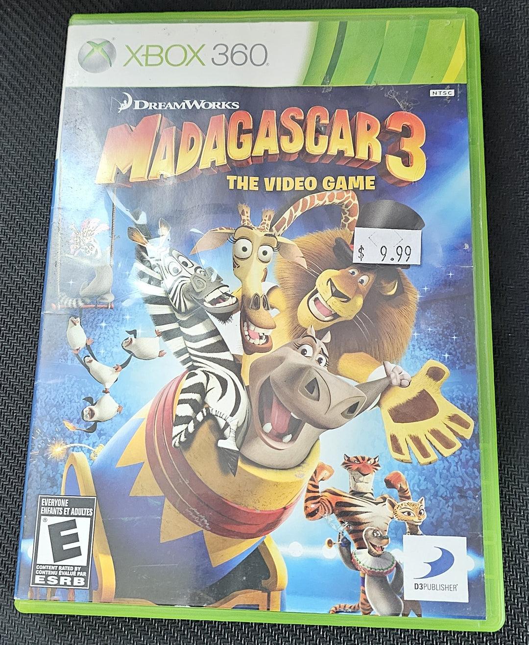 Madagascar 3: The Video Game - Xbox 360 SD0360