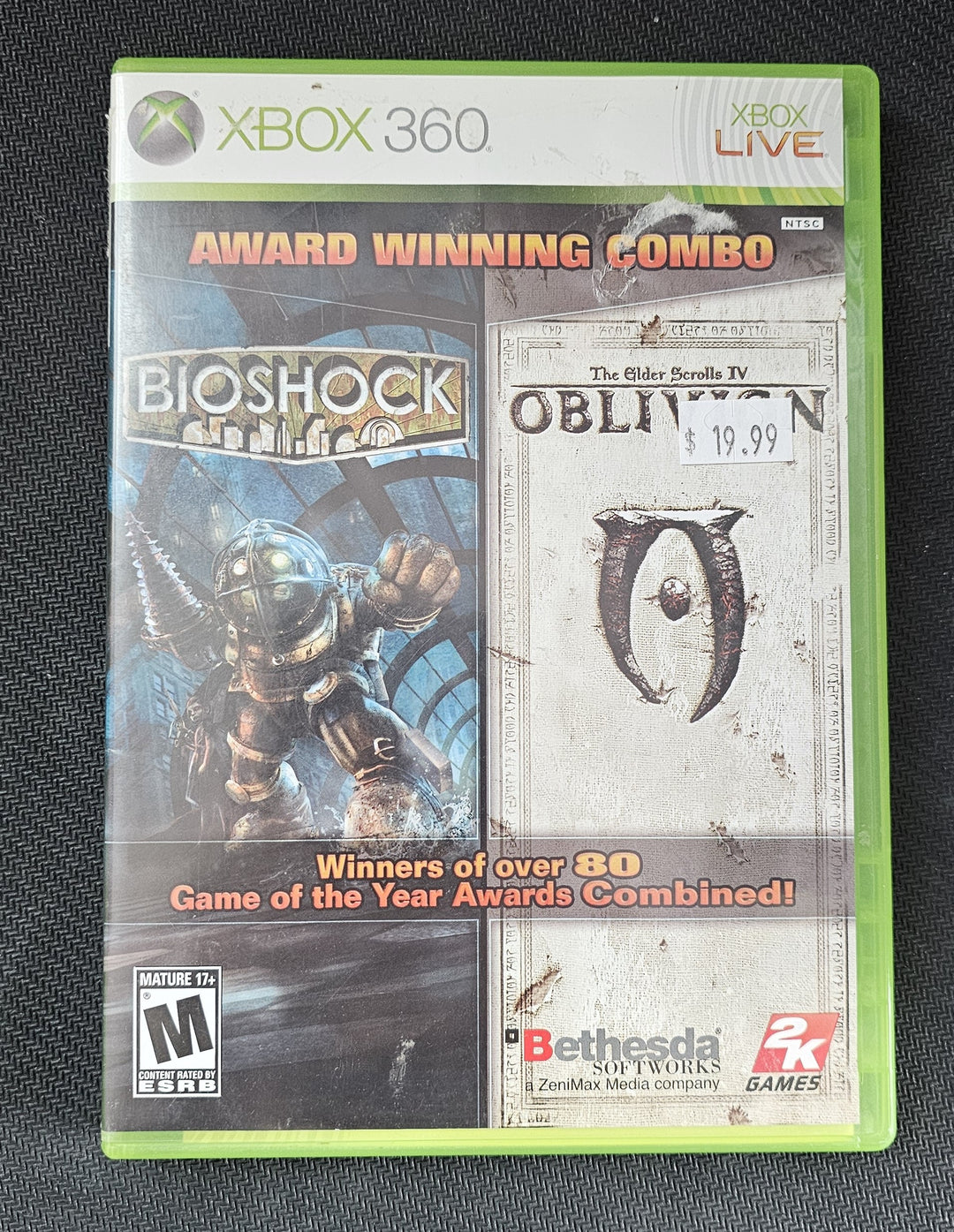 BioShock & The Elder Scrolls IV: Oblivion Bundle - 360 SD0360