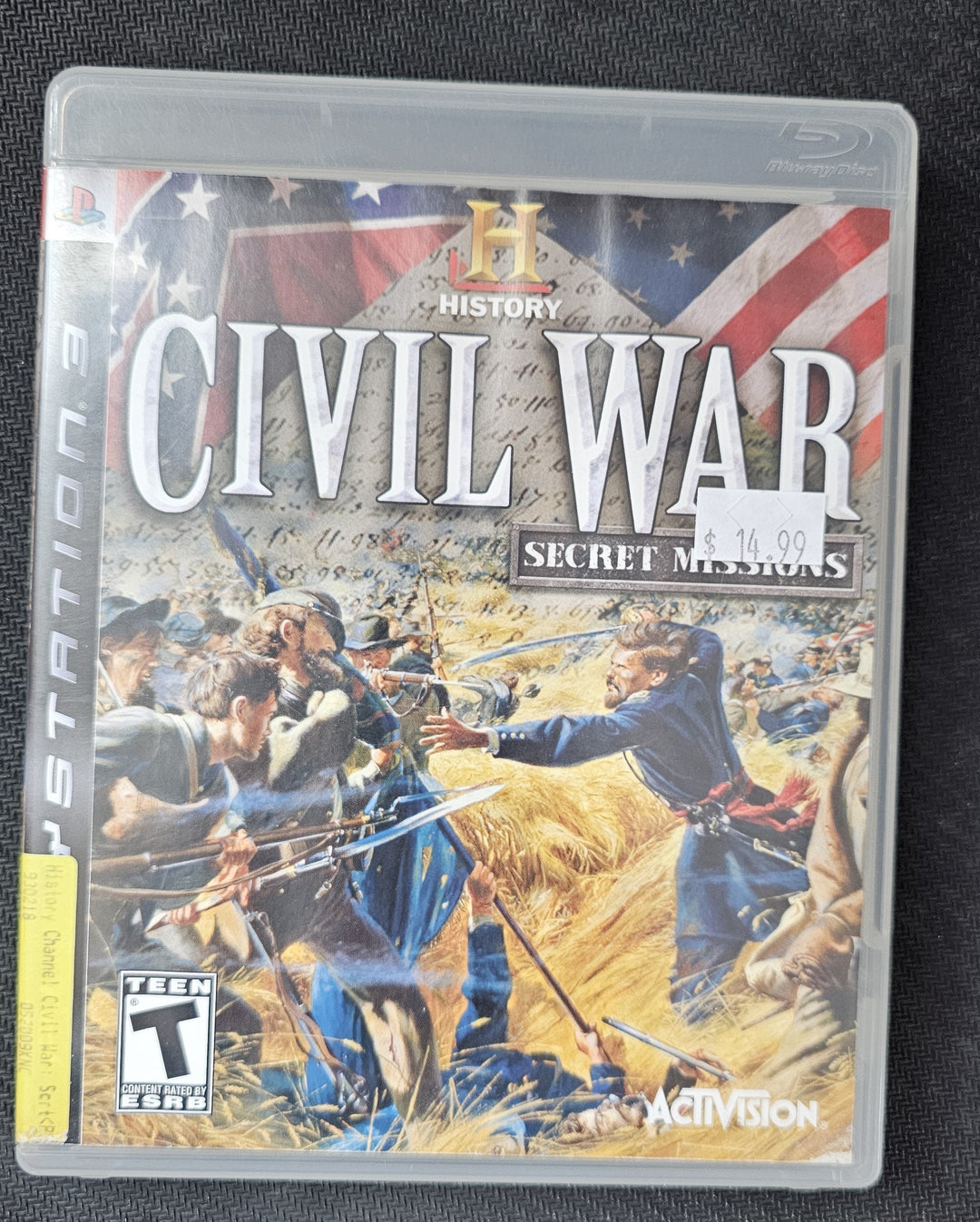 History Channel: Civil War - Secret Missions - PS3 SD1336