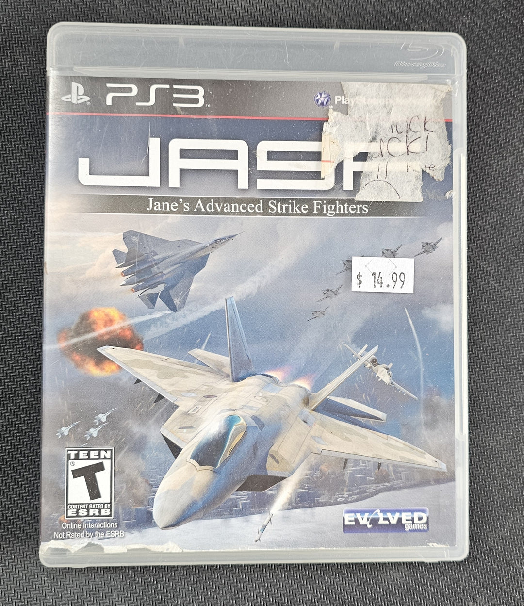 JASF: Jane’s Advanced Strike Fighters - PS3 SD1336