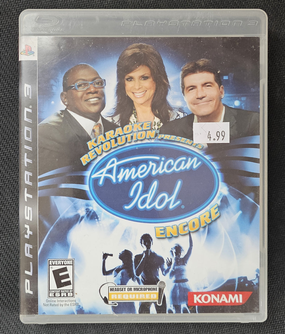 Karaoke Revolution Presents: American Idol Encore - PS3 SD1336
