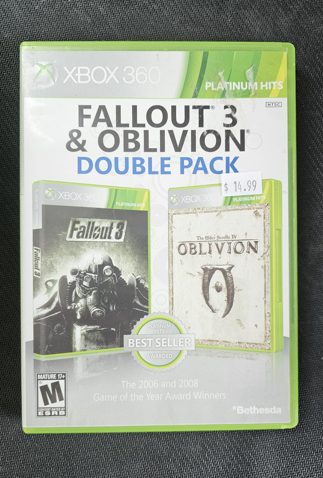 Fallout 3 & Oblivion Double Pack - 360 SD0360